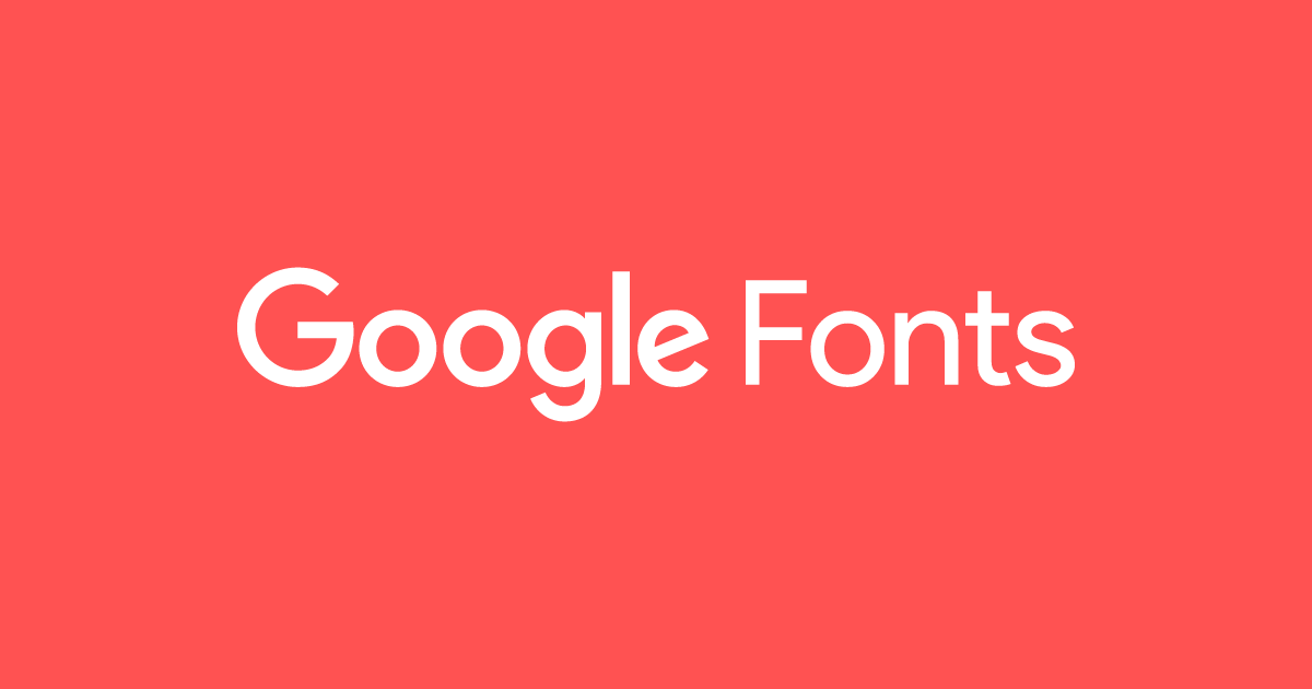 google fonts